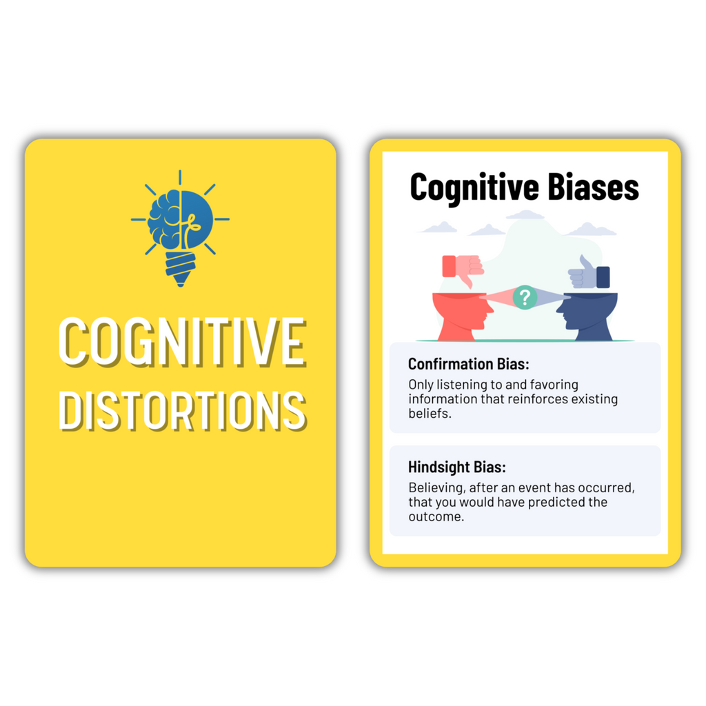 Infassic DBT Flashcards - Dialectical Behavior Therapy Coping Skills Cards (95 Cards)