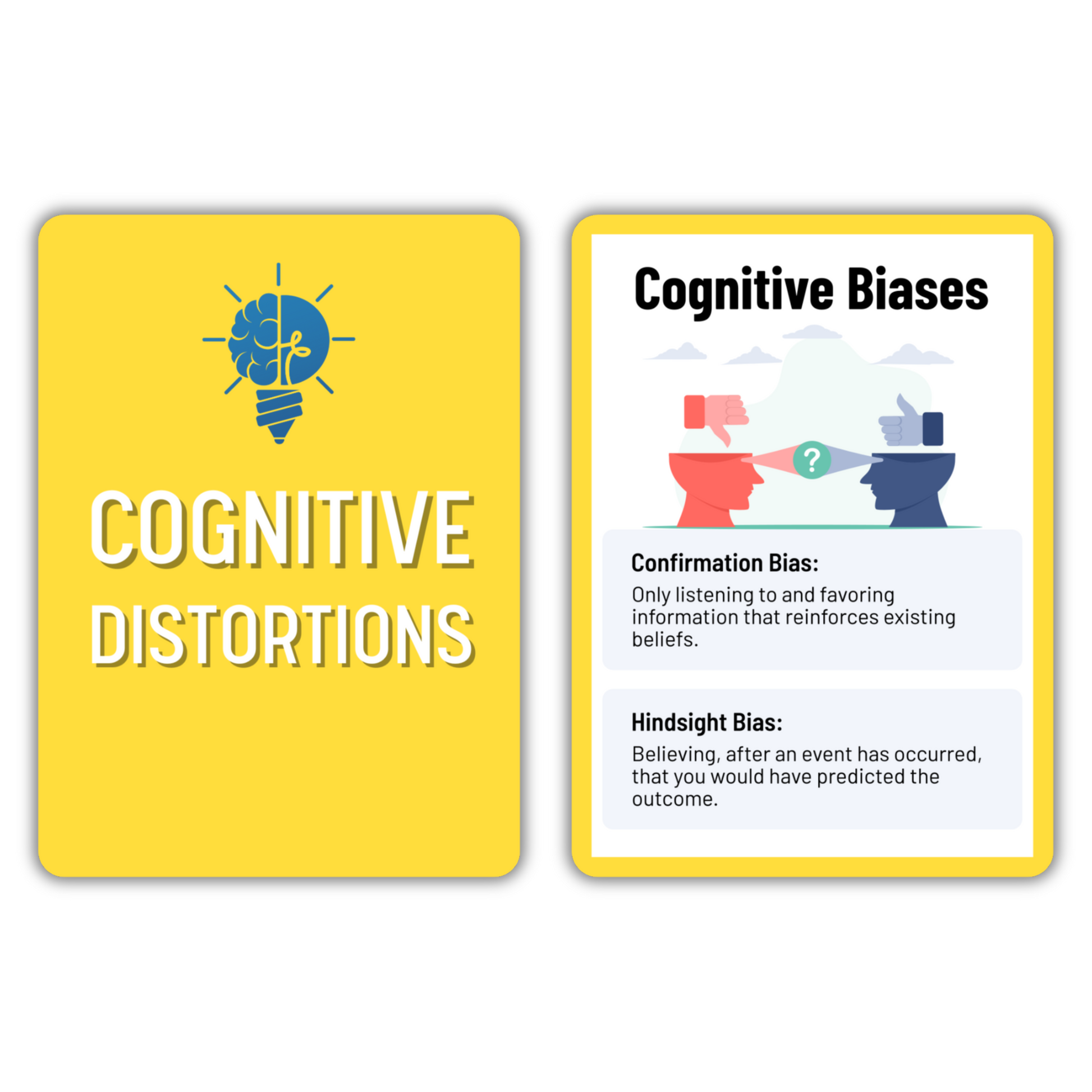 Infassic DBT Flashcards - Dialectical Behavior Therapy Coping Skills Cards (95 Cards)